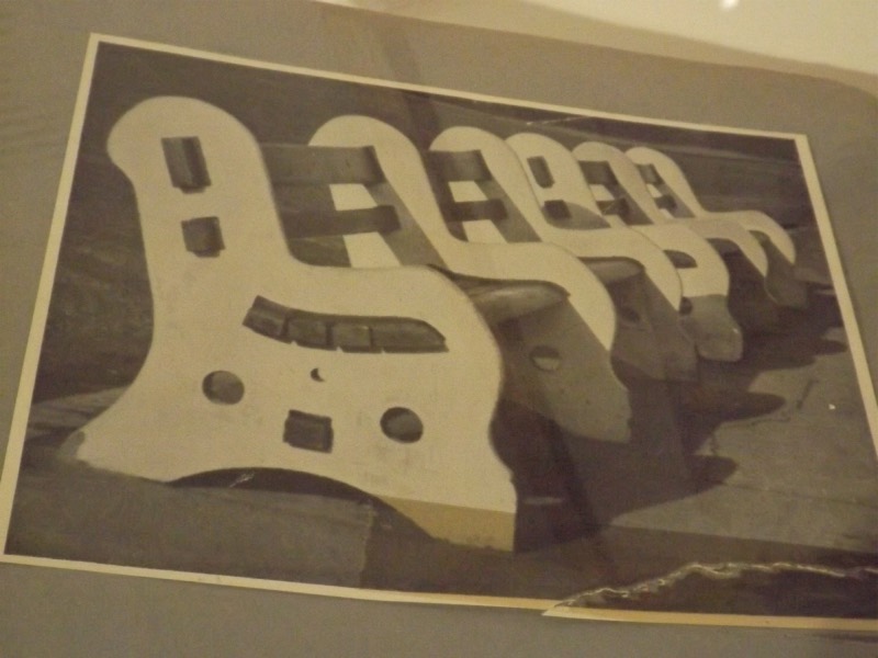 Photograph of Swanage seats by Paul Nash
